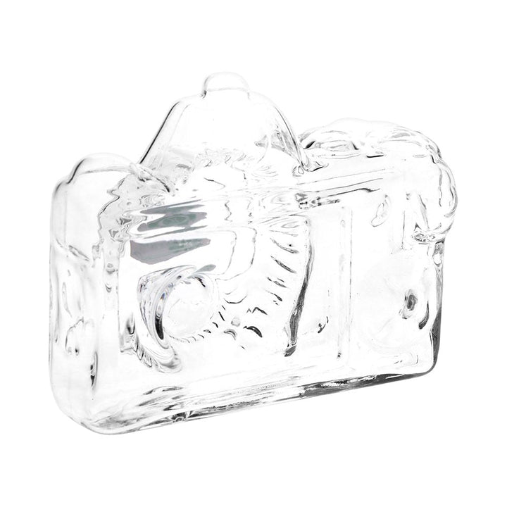 Clear Camera Design Glass Hand Pipe