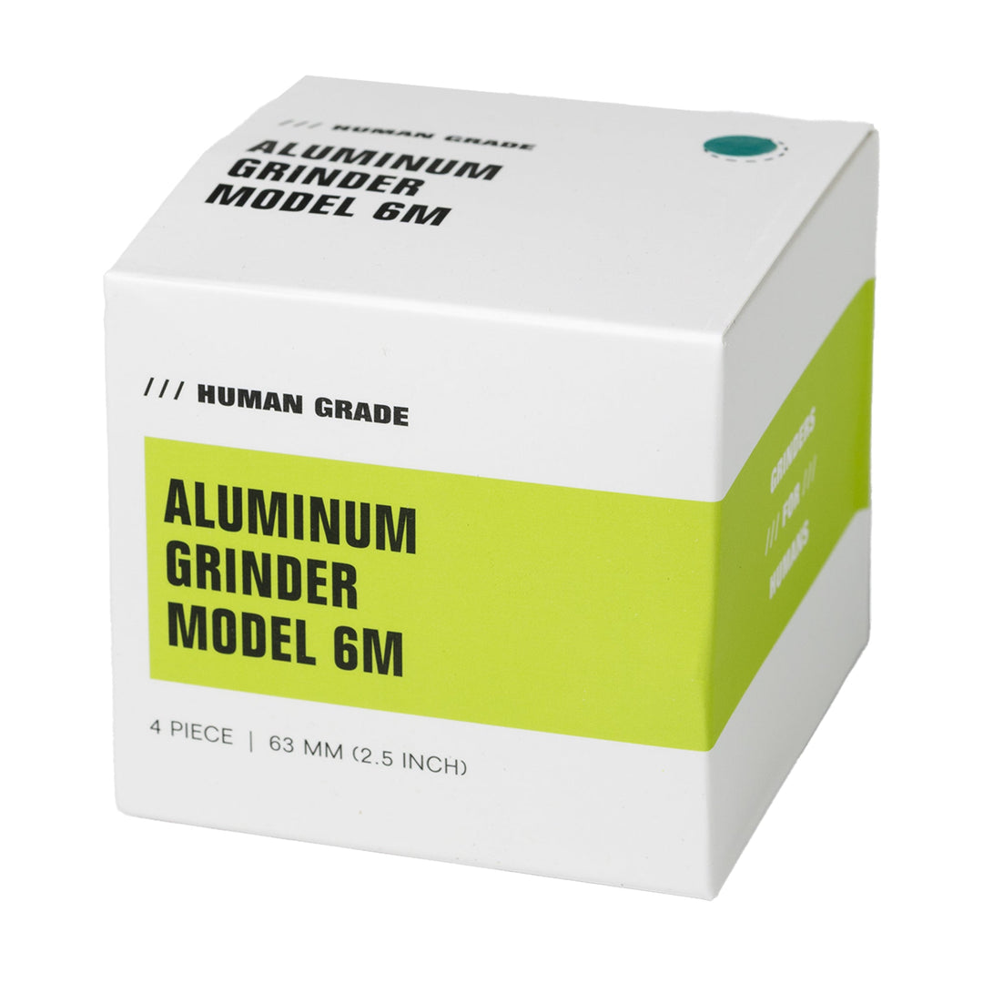 Human Grade Ergonomic 2.5 Inch 4-Piece Grinder