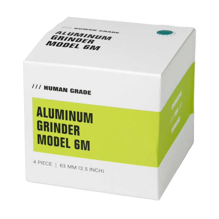 Human Grade Ergonomic 2.5 Inch 4-Piece Grinder