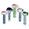4.5 Inch Slime Spiral Glass Spoon Pipe