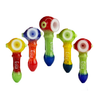 Esigo 4.5" Tricolor Frit Glass Spoon Pipe