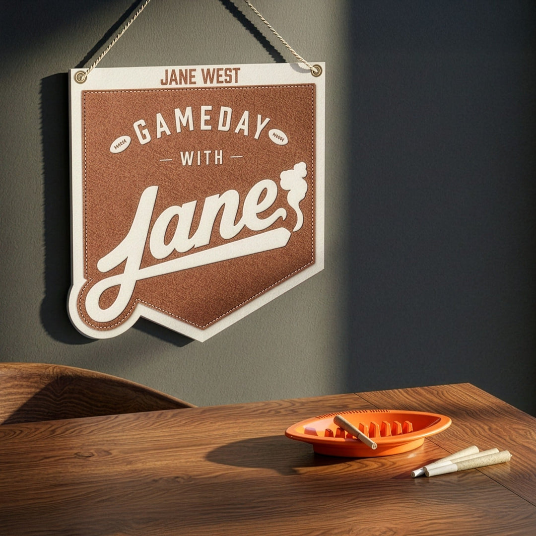 Sporty Gameday Football Ashtray