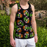Black Polyester Tank Top 6-Pack