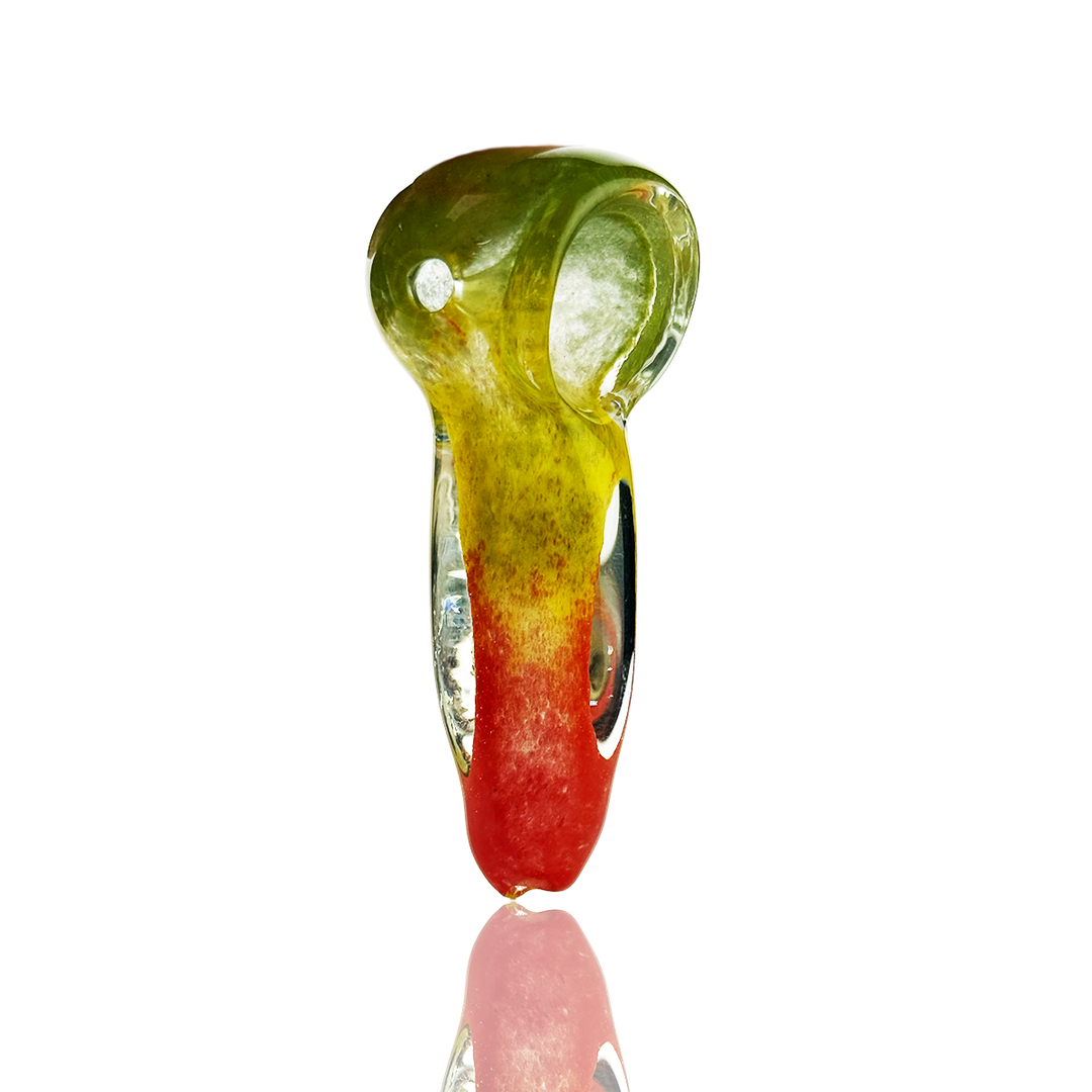 Rasta Frit 2.5 Inch Spoon Pipe