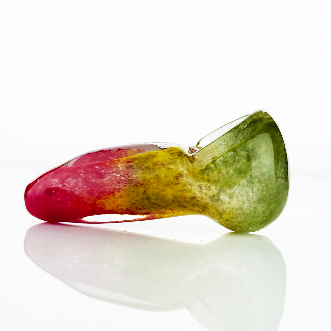 Rasta Frit 2.5 Inch Spoon Pipe