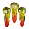 Rasta Frit 2.5 Inch Spoon Pipe