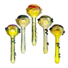 4.5" Wig Wag Art Glass Hand Pipe