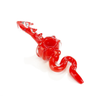 5-Inch Dragon Glass Hand Pipe, Color Lined