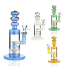 Compact 9-Inch Glass Water Pipe with 14mm Bowl