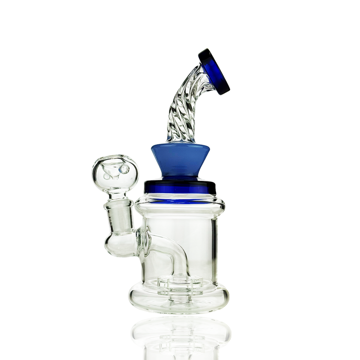 Portable 7-Inch Twist Neck Water Pipe