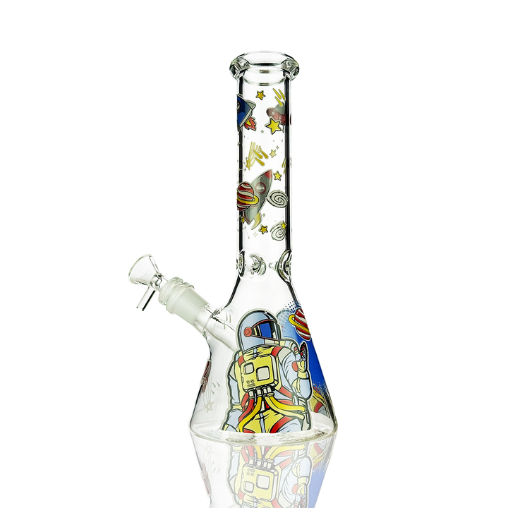 10 Inch Themed Decal Water Pipe with 14mm Bowl