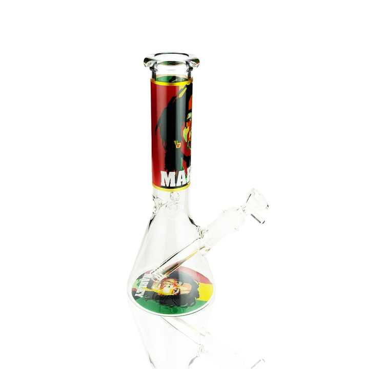 Durable 10-Inch Beaker Water Pipe, 14mm Bowl