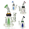 6-Inch Twisted Glass Water Pipe with 14mm Bowl