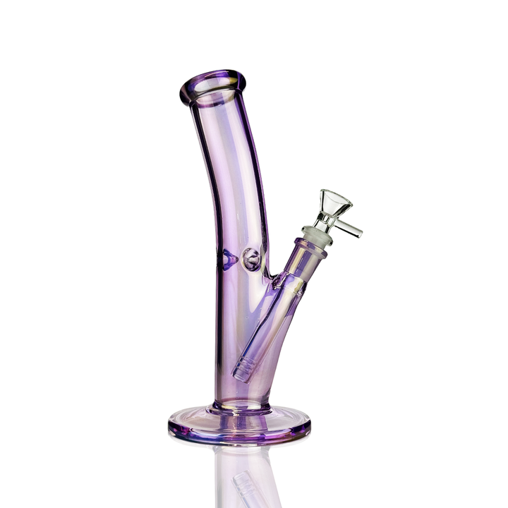10-Inch Colored Glass Bent Shooter Water Pipe
