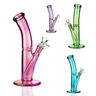 10-Inch Colored Glass Bent Shooter Water Pipe