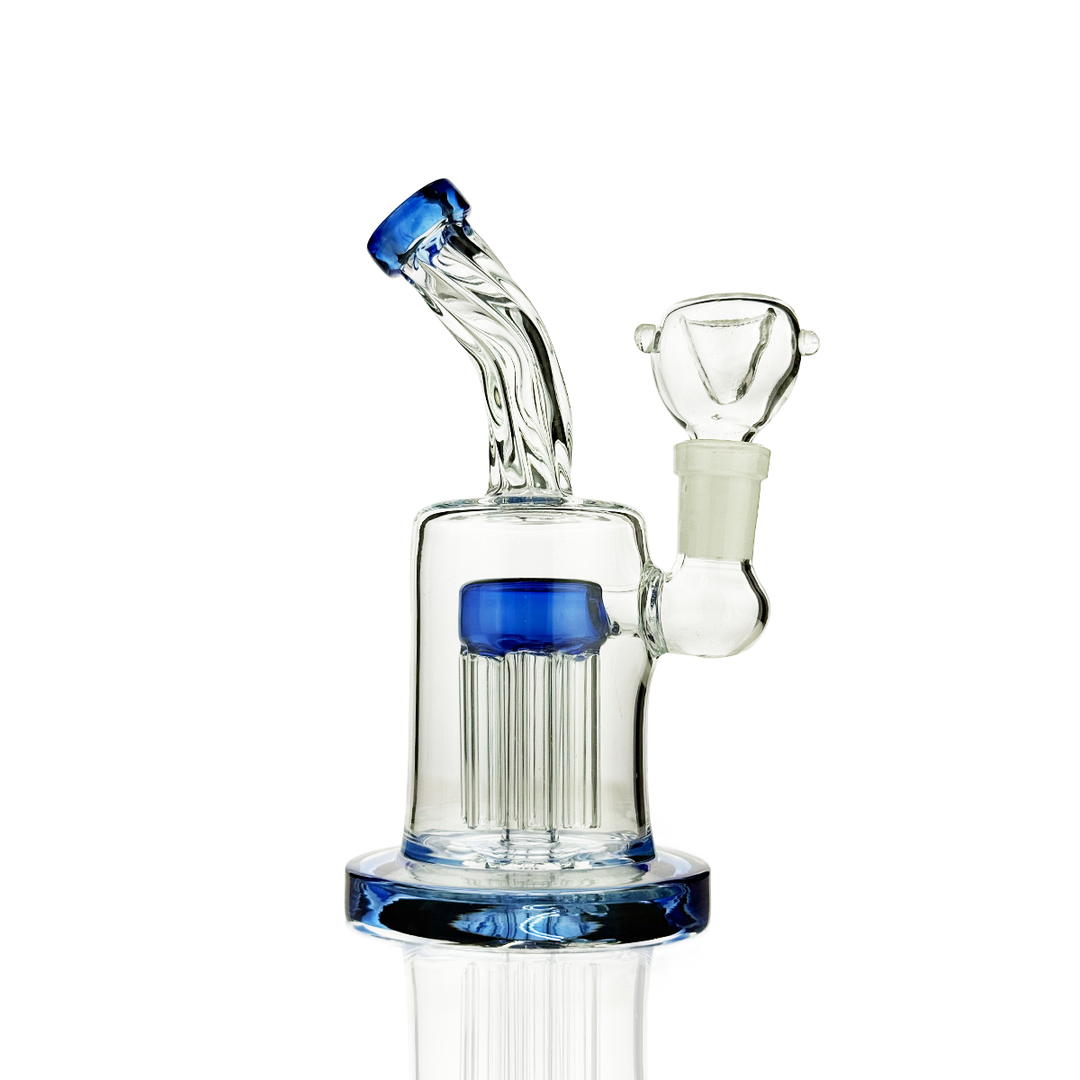 Compact 6-Inch Tree Perc Water Pipe