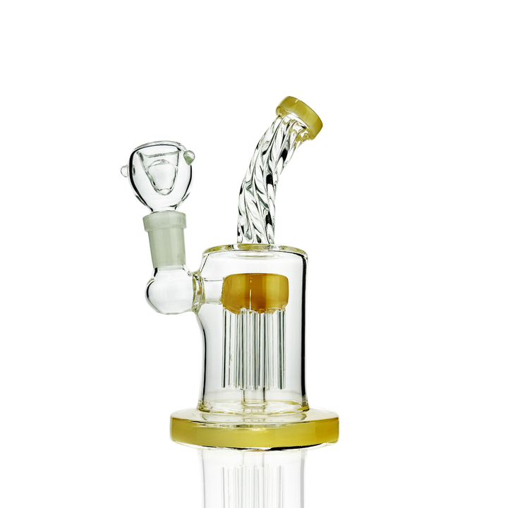 Compact 6-Inch Tree Perc Water Pipe