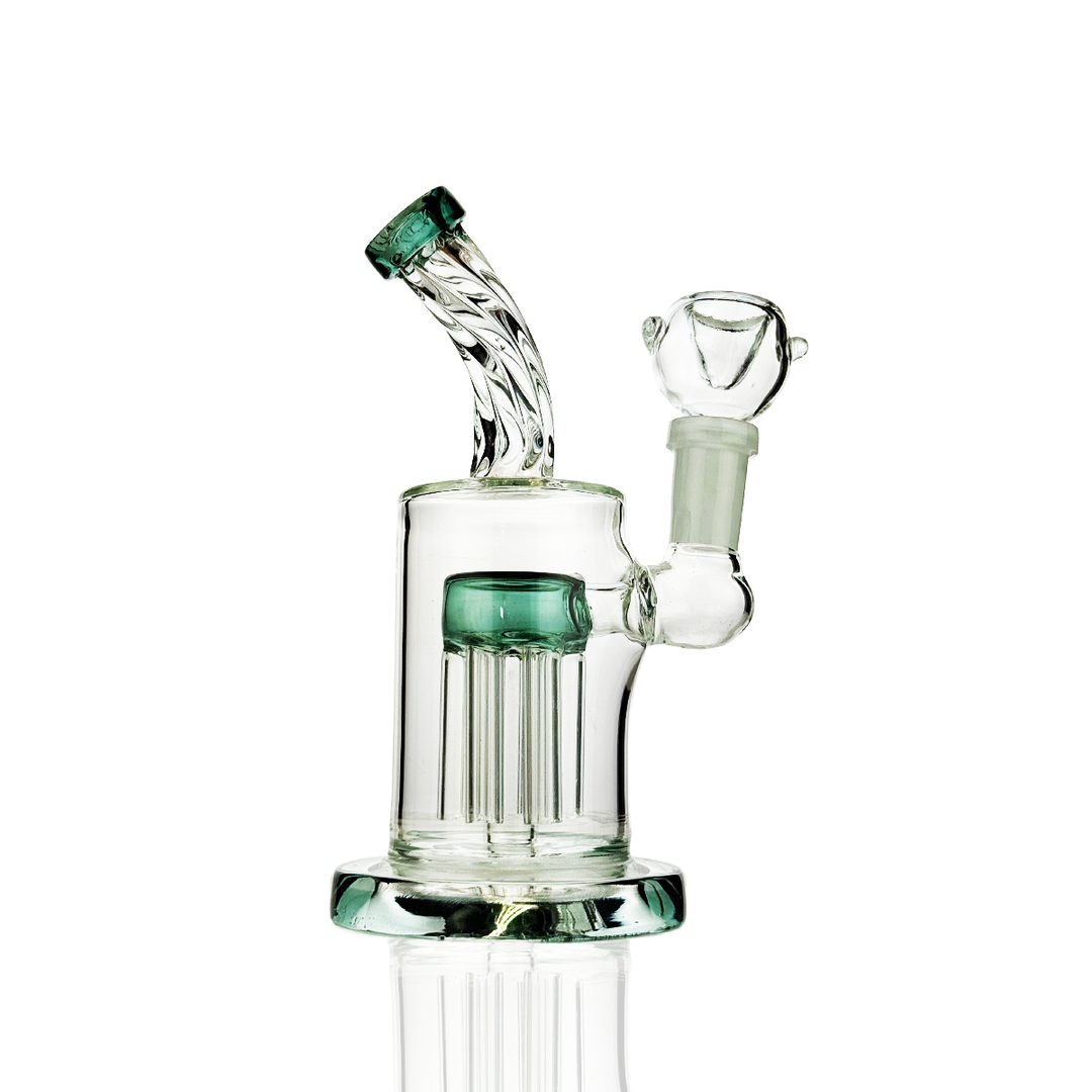 Compact 6-Inch Tree Perc Water Pipe