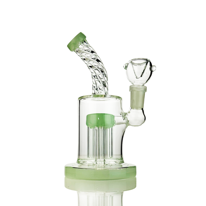 Compact 6-Inch Tree Perc Water Pipe