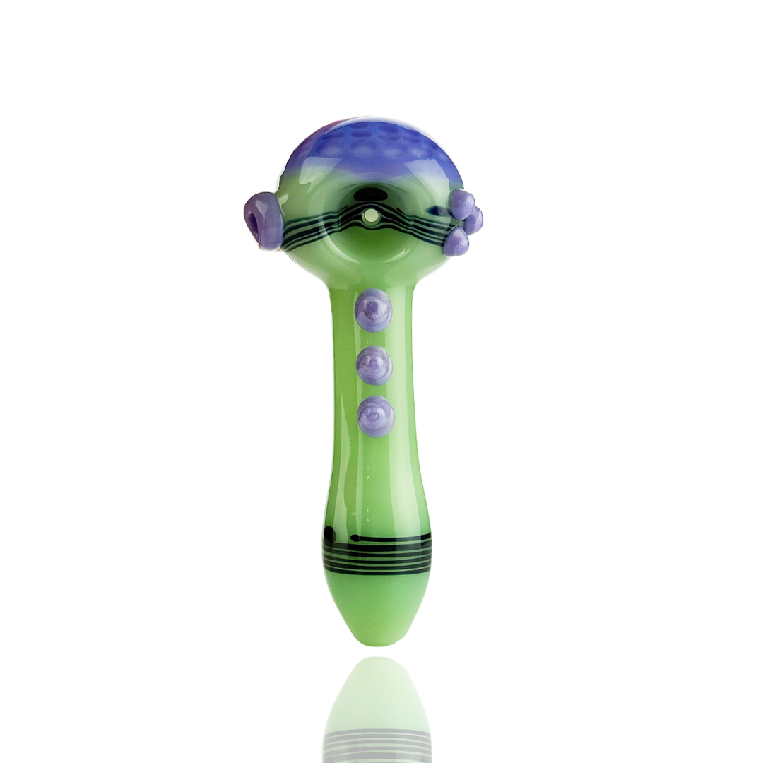 4.5 Inch Slime Head Honeycomb Hand Pipe
