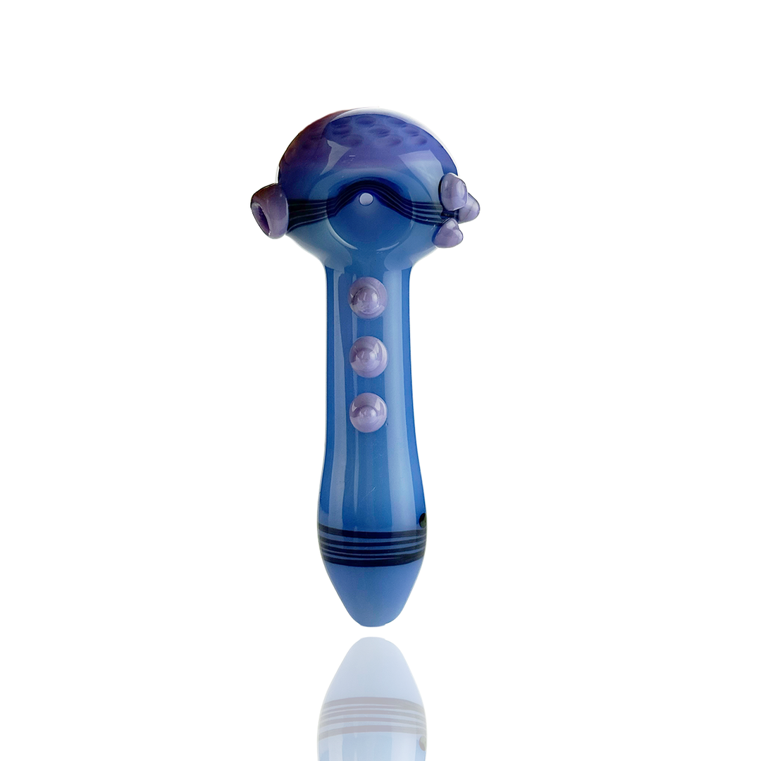 4.5 Inch Slime Head Honeycomb Hand Pipe
