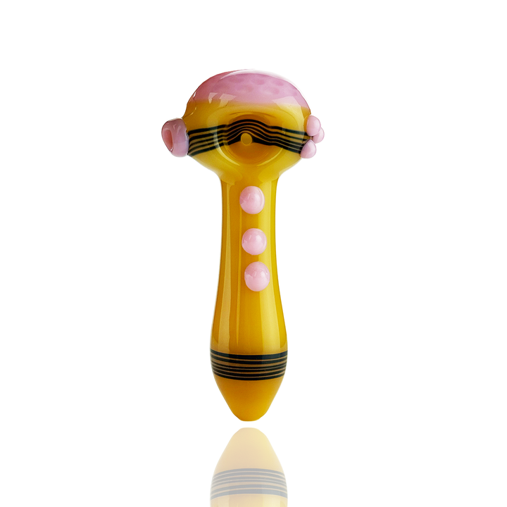 4.5 Inch Slime Head Honeycomb Hand Pipe