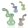 7-Inch Slime Line Glass Bubbler for Dry Herb