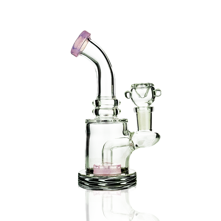 6.5 Inch Water Pipe with Slime Shower Perc and 14mm Bowl