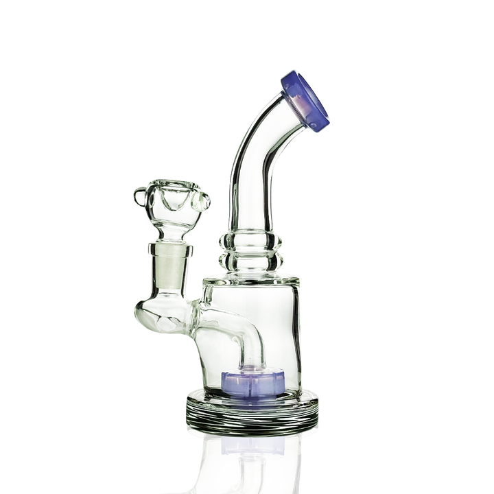 6.5 Inch Water Pipe with Slime Shower Perc and 14mm Bowl
