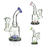 6.5 Inch Water Pipe with Slime Shower Perc and 14mm Bowl
