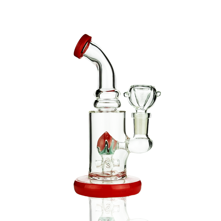 7-Inch Showerhead Perc Water Pipe with 14mm Bowl