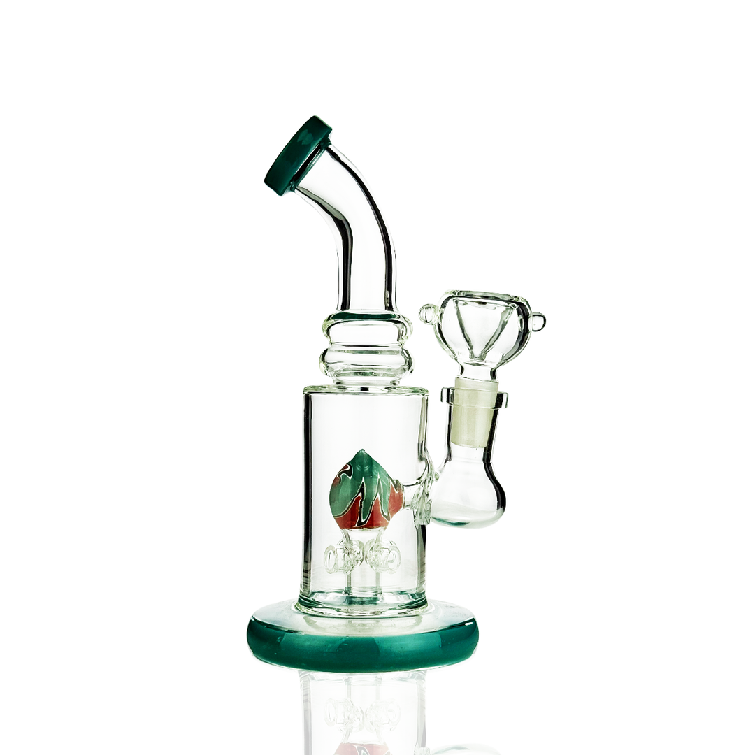 7-Inch Showerhead Perc Water Pipe with 14mm Bowl