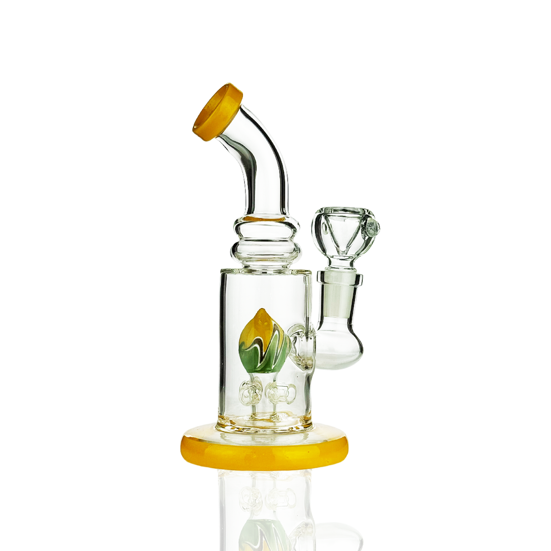 7-Inch Showerhead Perc Water Pipe with 14mm Bowl