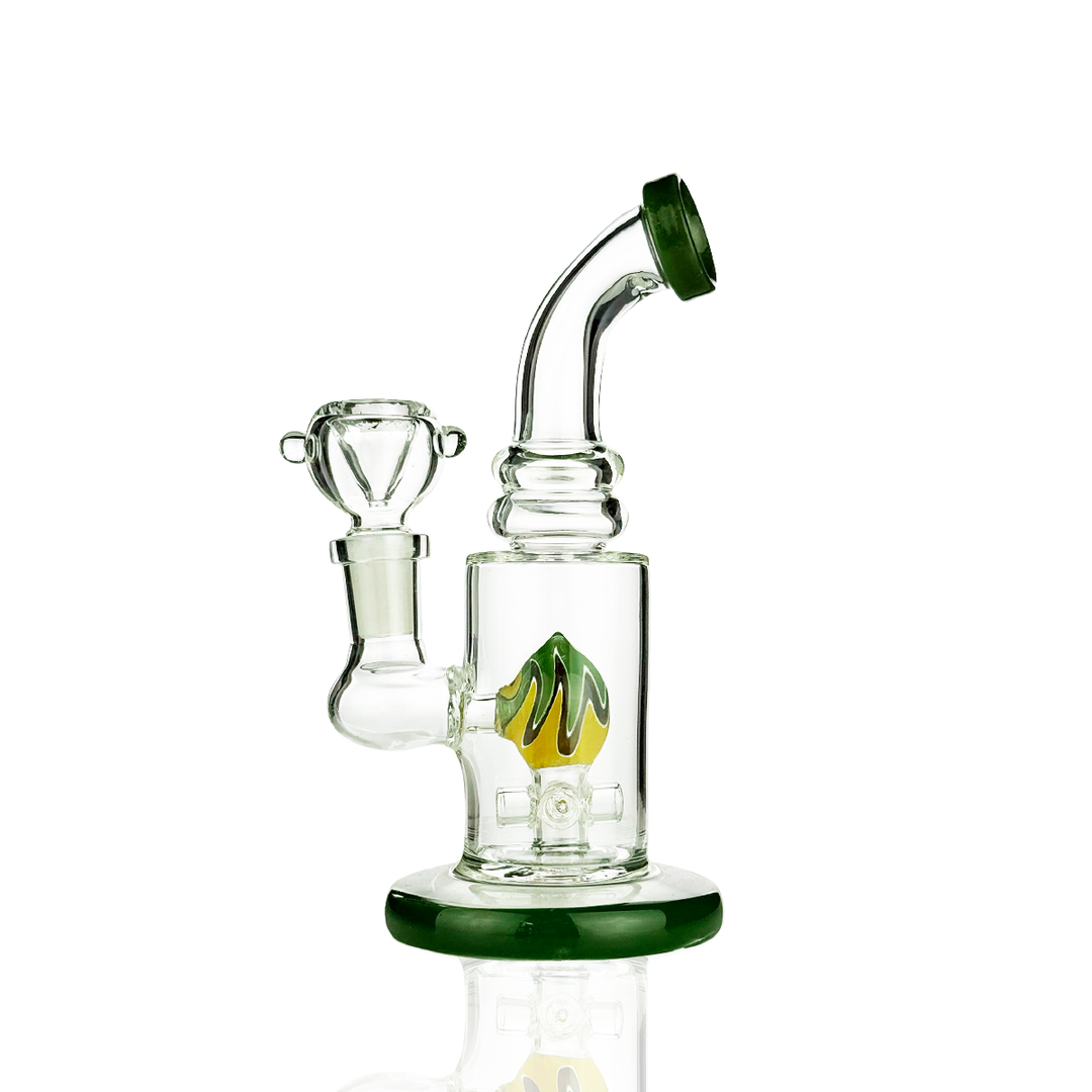 7-Inch Showerhead Perc Water Pipe with 14mm Bowl