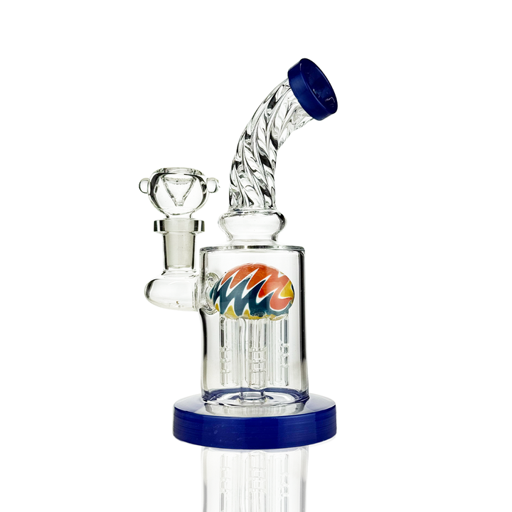 Compact Tree Shower Perc Water Pipe with Dome