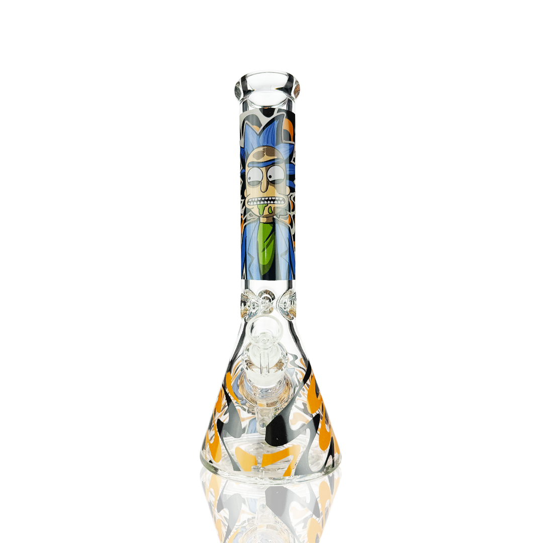 14-Inch 7mm Thick Beaker Bong with 14mm Bowl