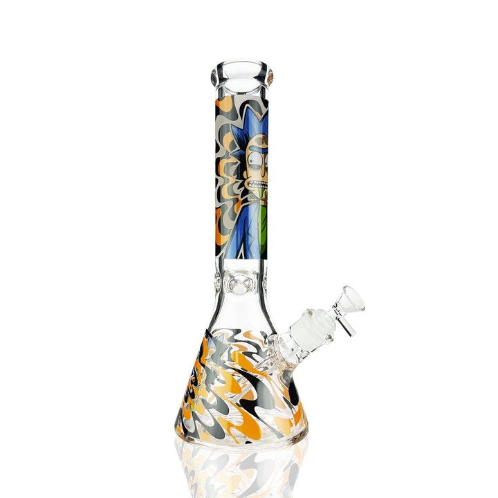 14-Inch 7mm Thick Beaker Bong with 14mm Bowl