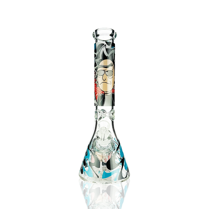 14-Inch 7mm Thick Beaker Bong with 14mm Bowl