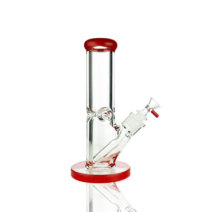 10-Inch Thick Glass Straight Tube Water Pipe