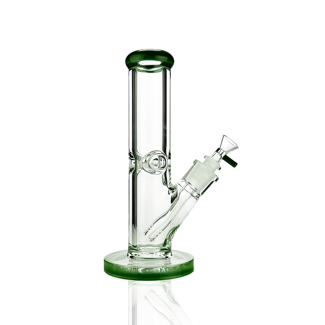 10-Inch Thick Glass Straight Tube Water Pipe