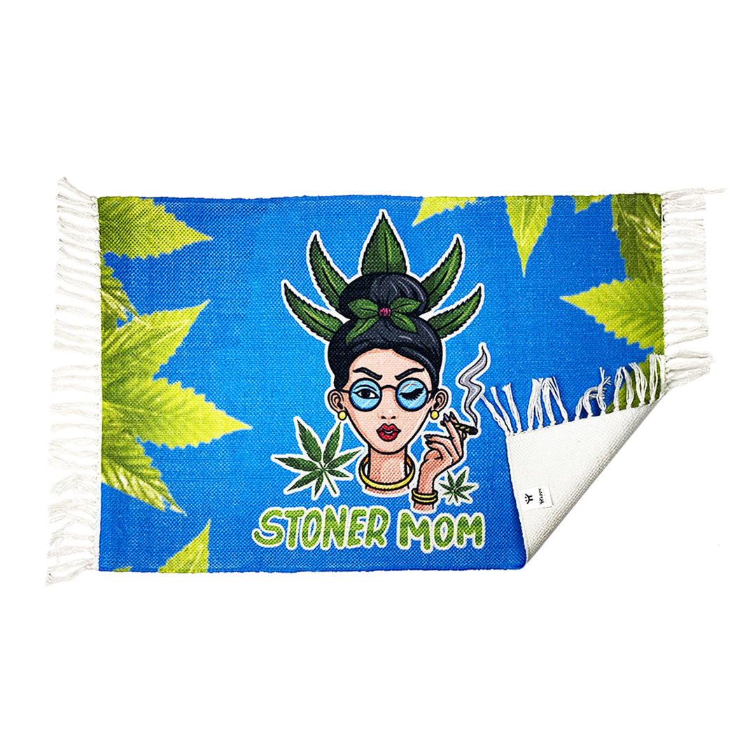 Printed Leaf Design Doormat 2ft x 3ft