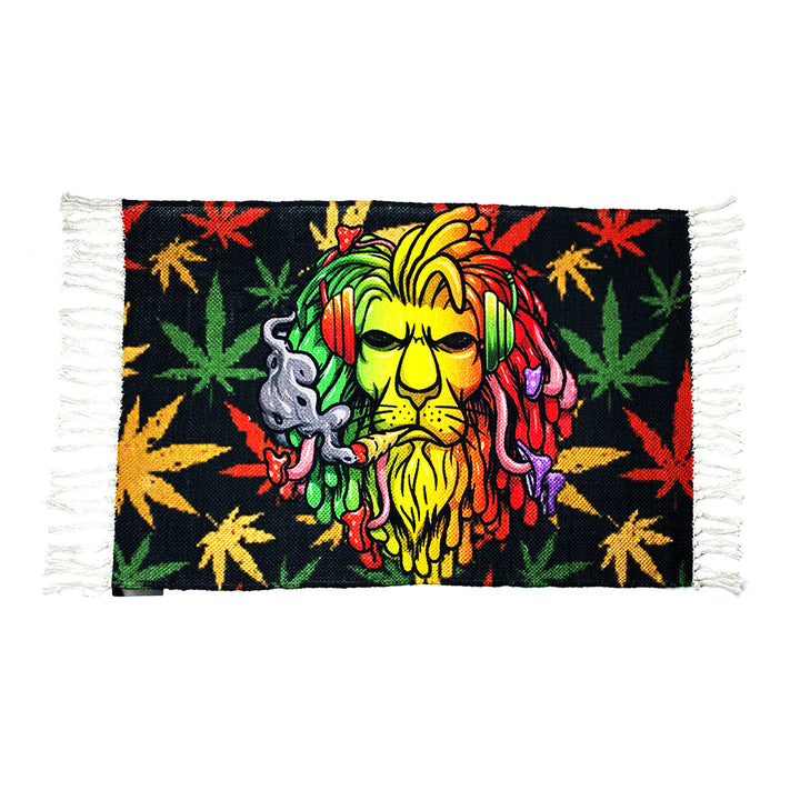 Lion Smoking Art Entryway Doormat 2x3ft