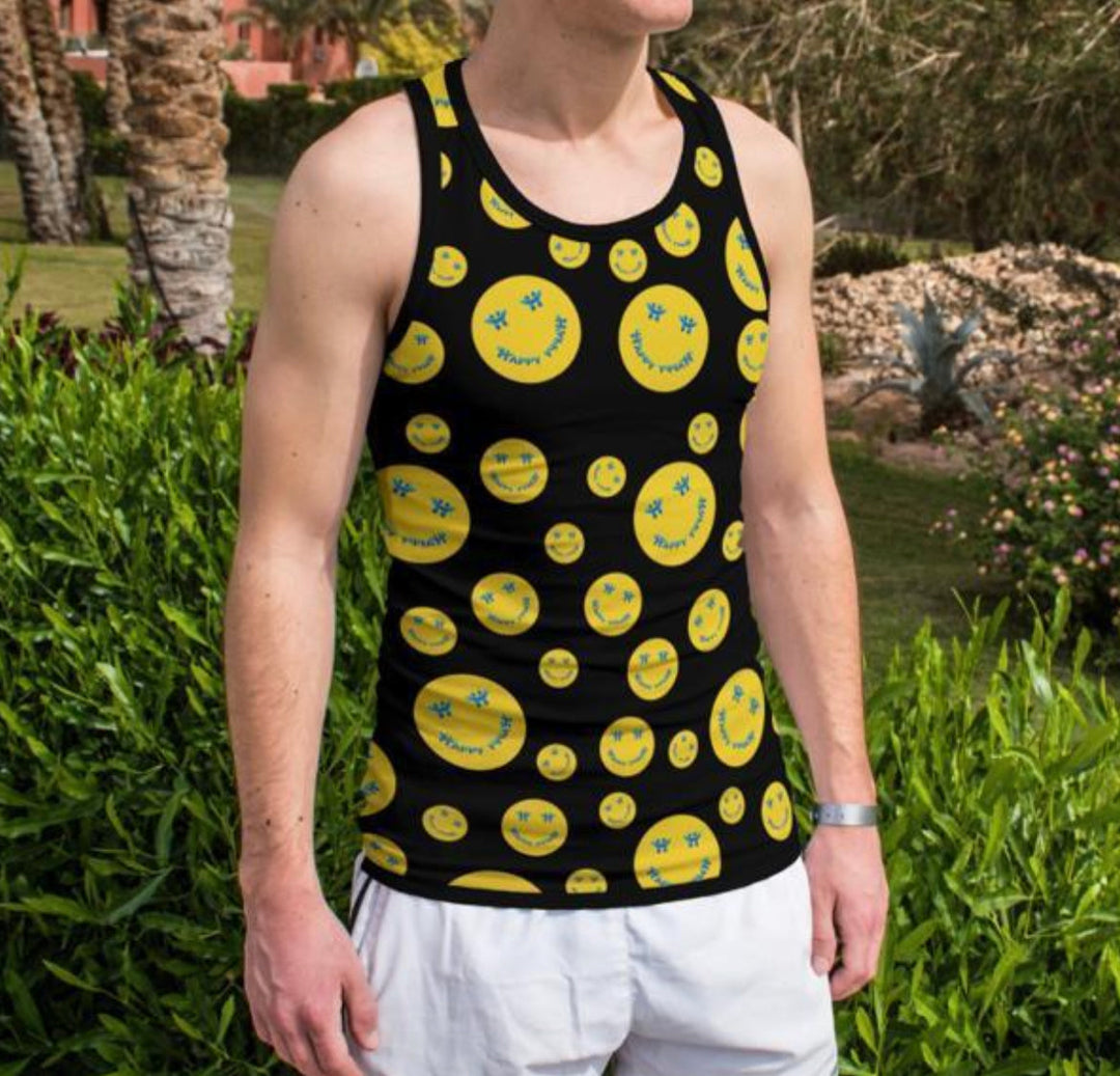 Black Polyester Tank Top 6-Pack - All Sizes