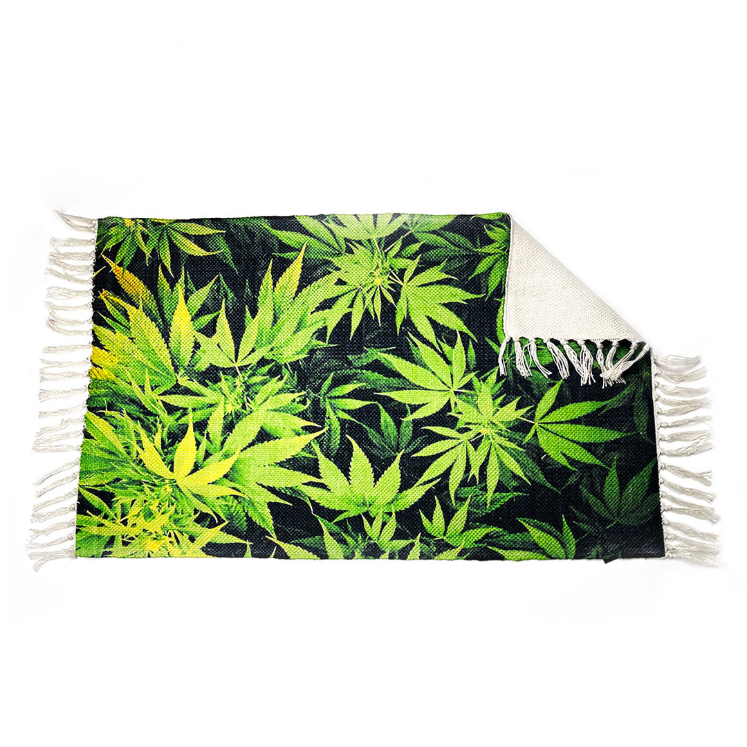 Herbal Leaf Pattern Doormat 2ft x 3ft