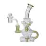 Stubby Klein Recycler Dab Rig with Quartz Banger