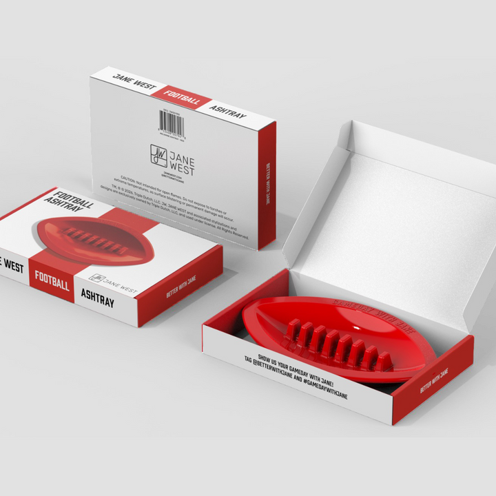 Sporty Gameday Football Ashtray