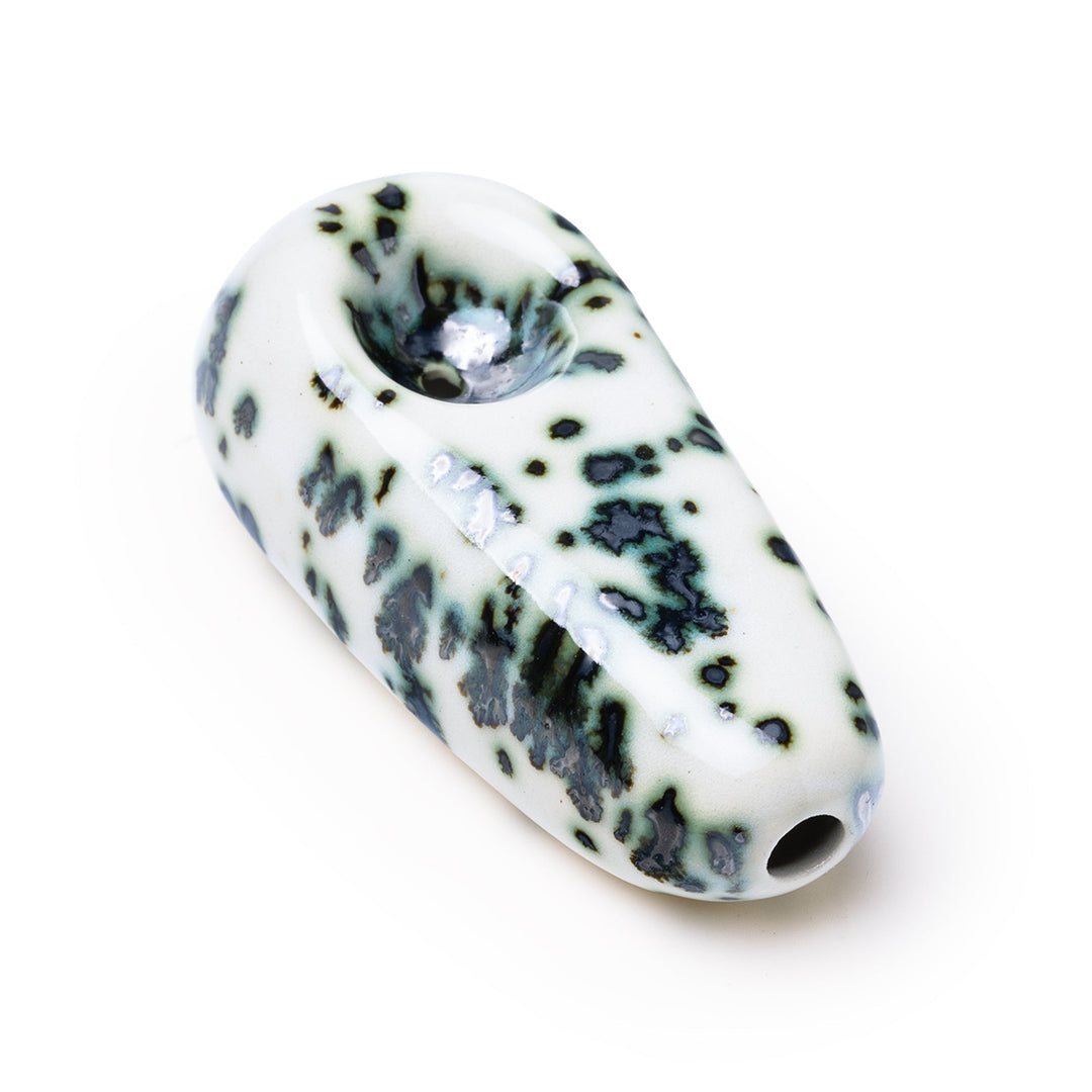 Stoned Potter Portable Ceramic Steamroller Pipe
