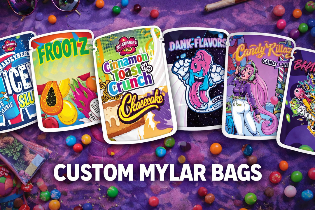 Personalized Print Storage Bags