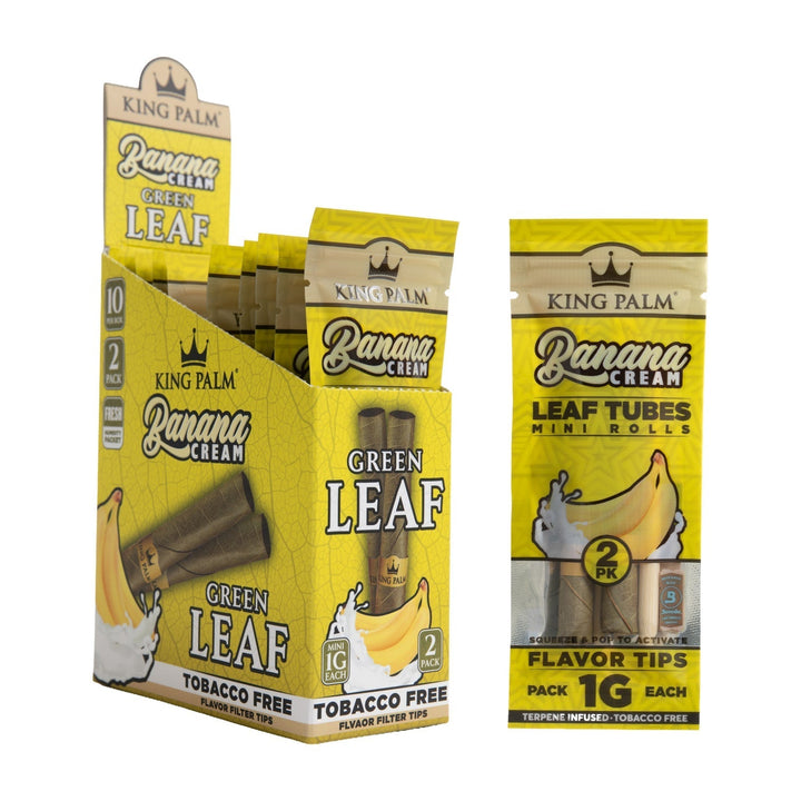 King Palm Flavored Mini Rolls Display Box