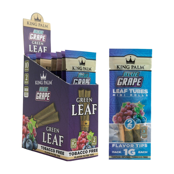 King Palm Flavored Mini Rolls Display Box